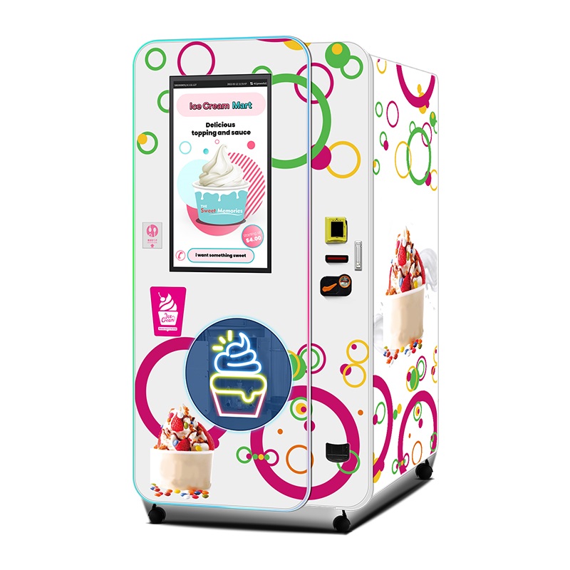 Soft Food Snacks Kids - 工場直販 新品 スナックフード ソフトクリーム自動販売機 セルフサービス式 スマート冷凍アイスクリームマシン