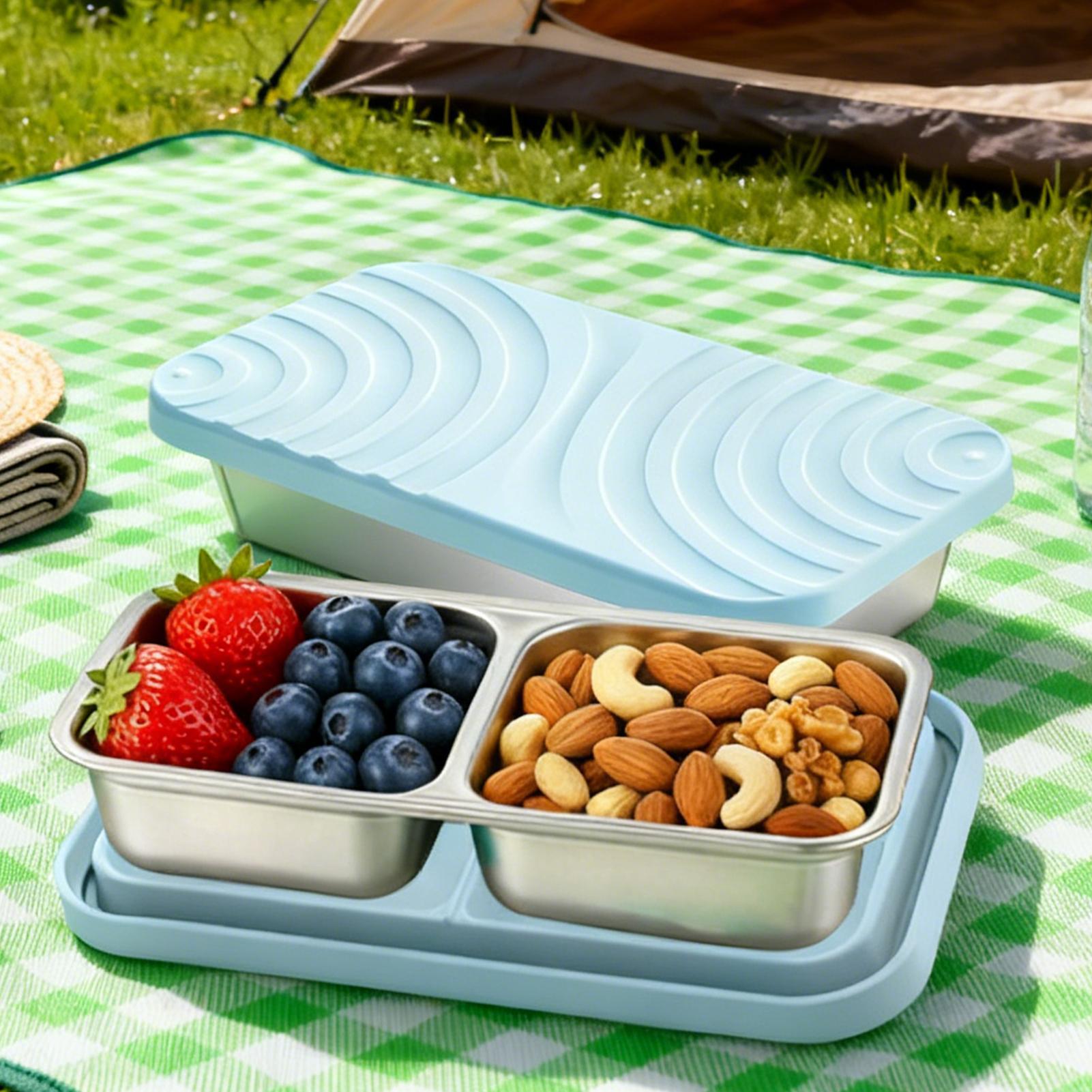 ステンレス製スナック容器 ステンレス製食品保存容器 スナック - Food Prep Snacks のレビューと価格