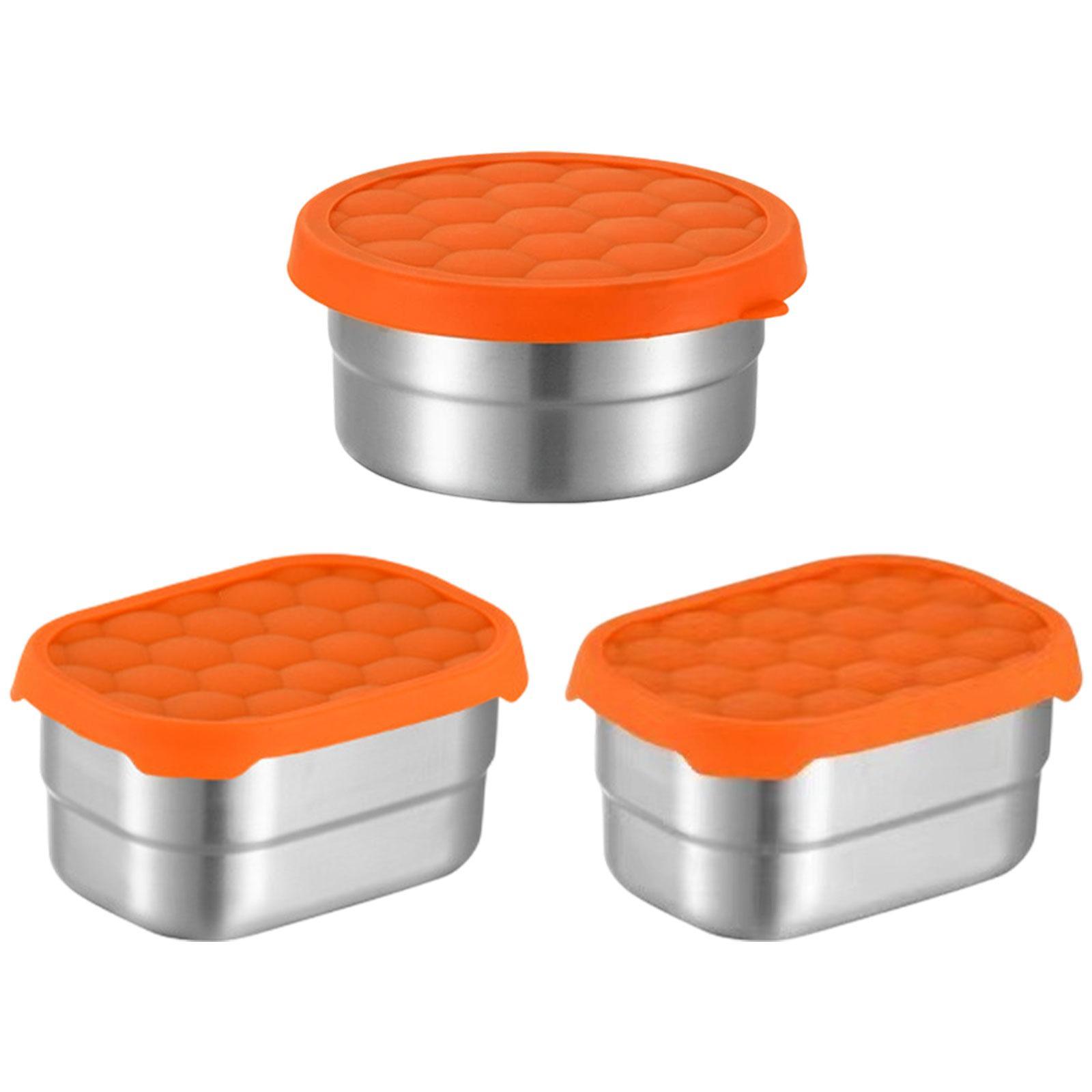 ステンレス製食品容器 漏れ防止 多用途スナックボックス キャ - Food Prep Snacks のレビューと価格