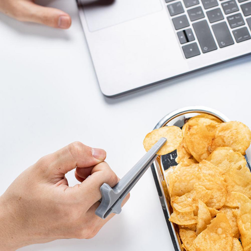 1PC Lazy Fingers Chopsticks -  - Snacks Food Video のレビューと価格