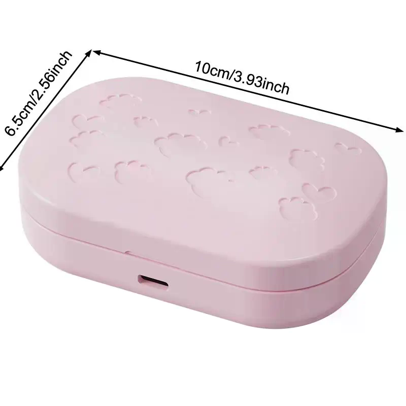 ポータブルコンタクトレンズケース超音波クリーナー涙液タンパク - Protein Bar Box のレビューと価格