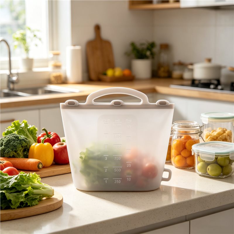 AB66-鮮度保持バッグ 食品グレードの自己密封食品保存袋  - Food Prep Snacks のレビューと価格