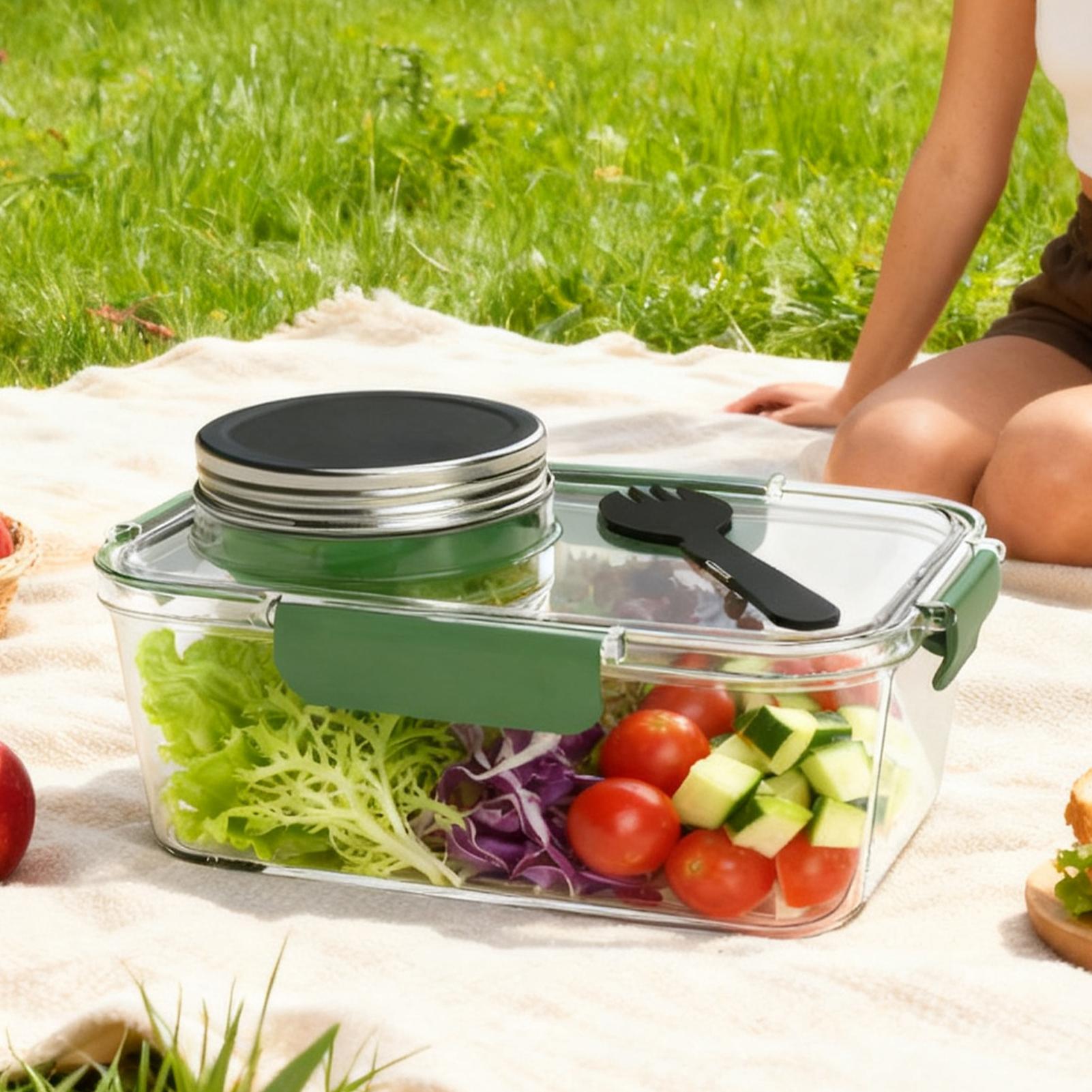 サラダ容器 2.5オンス 食品保存容器 ピクニック蓋付きボッ - Food Prep Snacks のレビューと価格