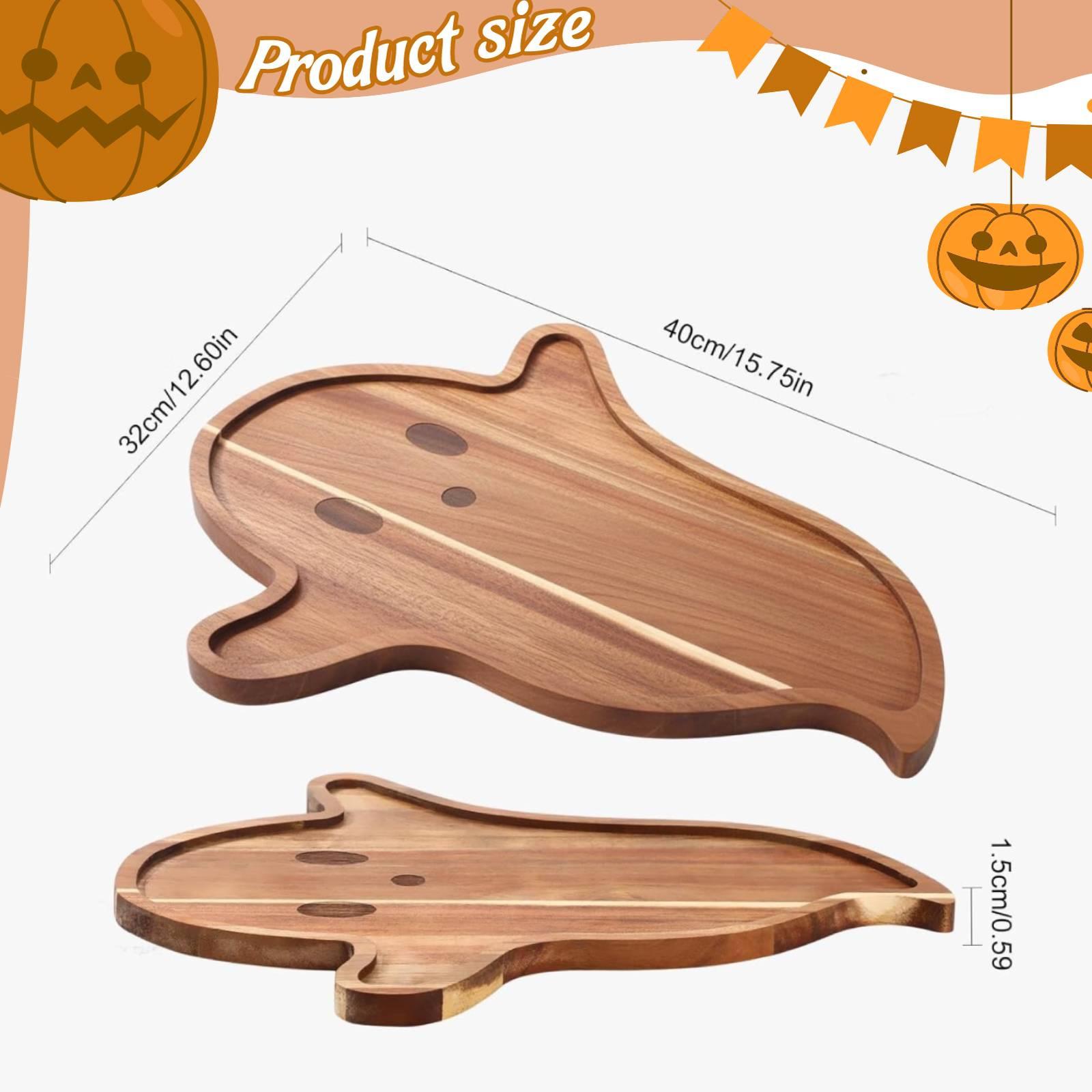 サービングトレイ チーズボード 木製装飾 ハロウィンデコレー - Food Prep Snacks のレビューと価格