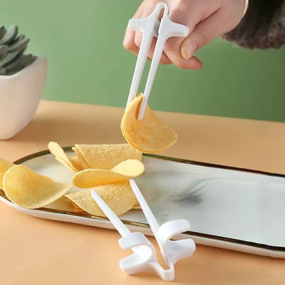 1PC Lazy Fingers Chopsticks -  - Snacks Food Video のレビューと価格