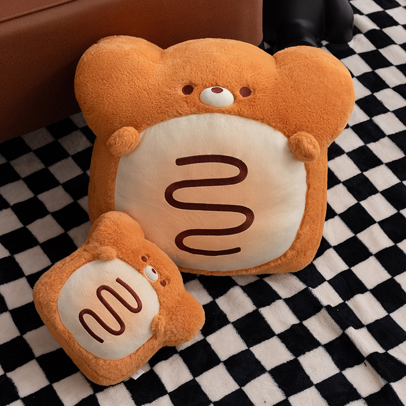 23/46cmのかわいいふわふわでリアルなバター風パンのクマ - Soft Food Snacks Kids のレビューと価格