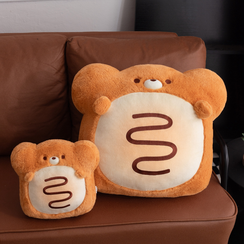 23/46cmのかわいいふわふわでリアルなバター風パンのクマ - Soft Food Snacks Kids のレビューと価格