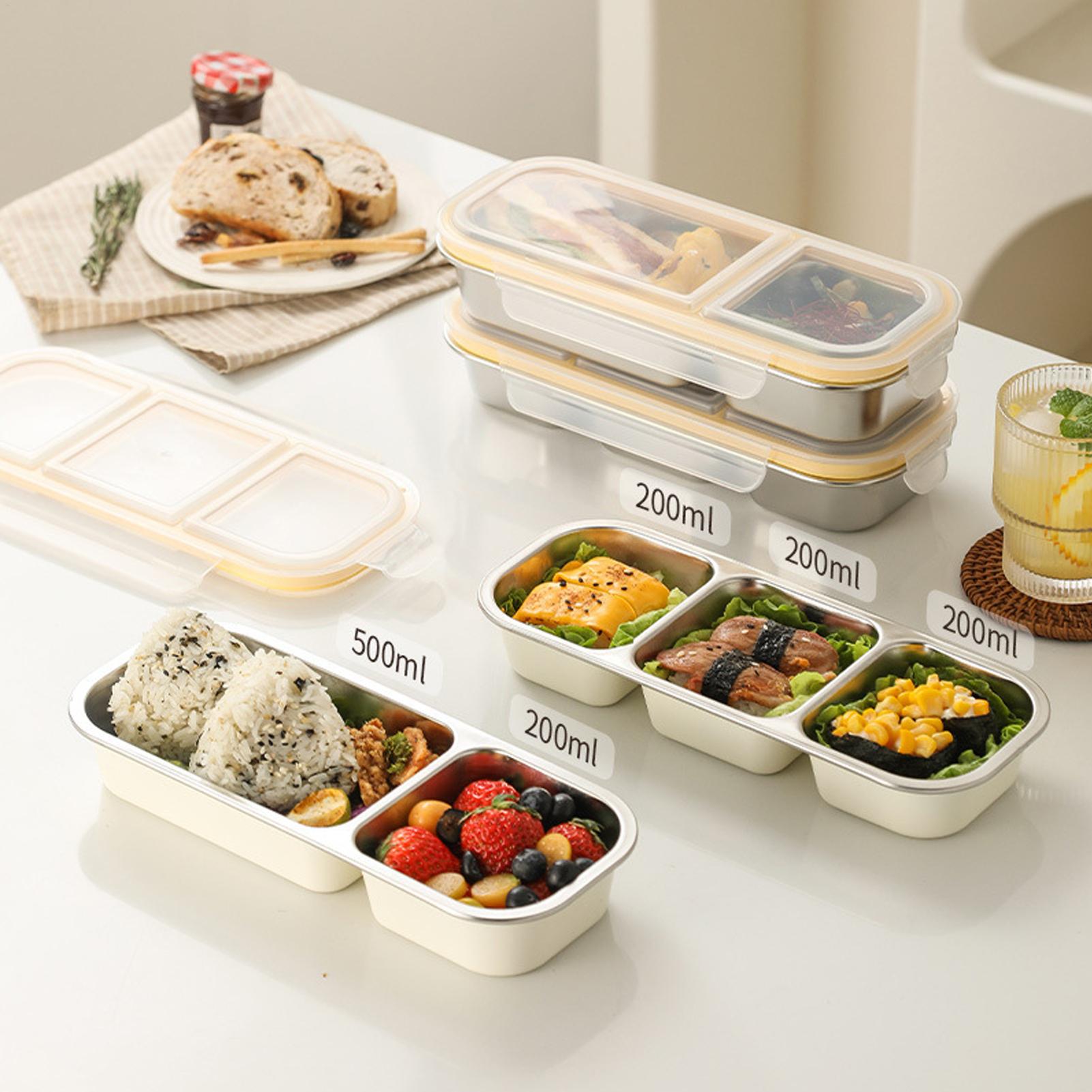 ステンレス鋼のスナックボックス、こぼれ防止スナックコンテナ、 - Food Prep Snacks のレビューと価格