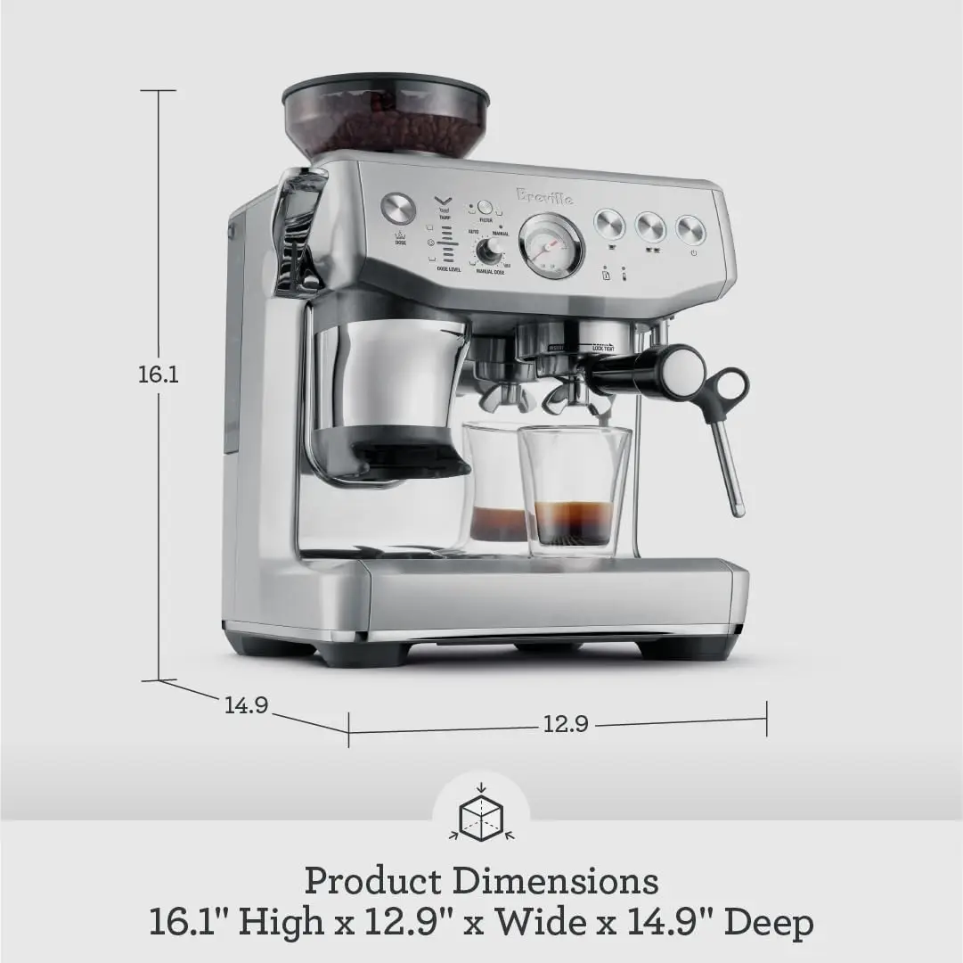 ブレビル バリスタ エクスプレス インプレス エスプレッソマ - Breville Espresso Barista Express のレビューと価格