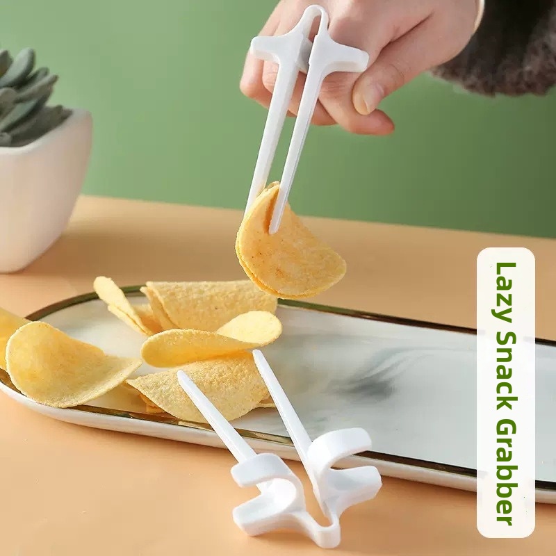 1PC 怠け者用箸 ゲームをする、おやつを食べる、ブラシをク - Snacks Food Video のレビューと価格