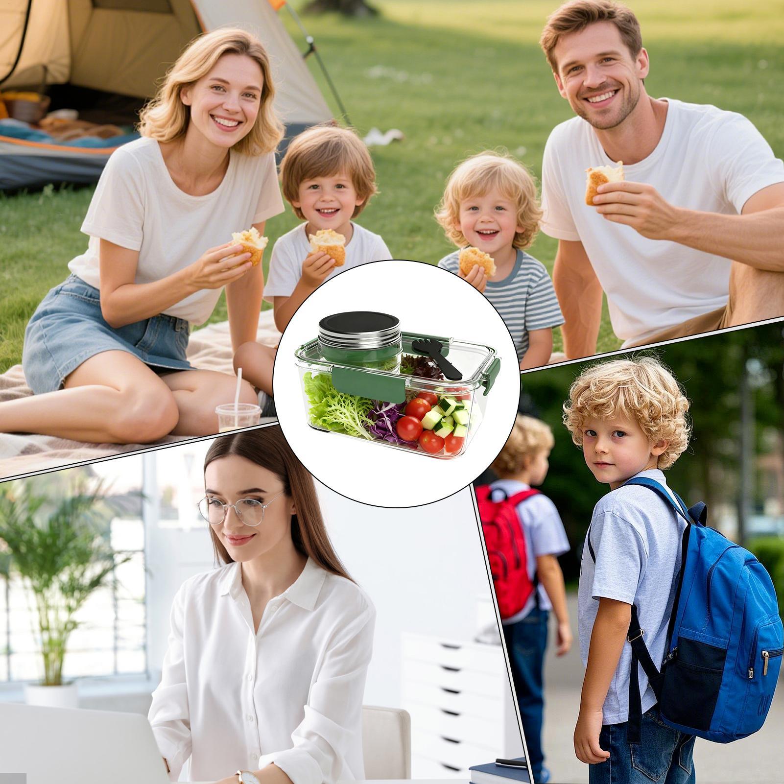 サラダ容器 2.5オンス 食品保存容器 蓋付き 学校給食箱  - Food Prep Snacks のレビューと価格