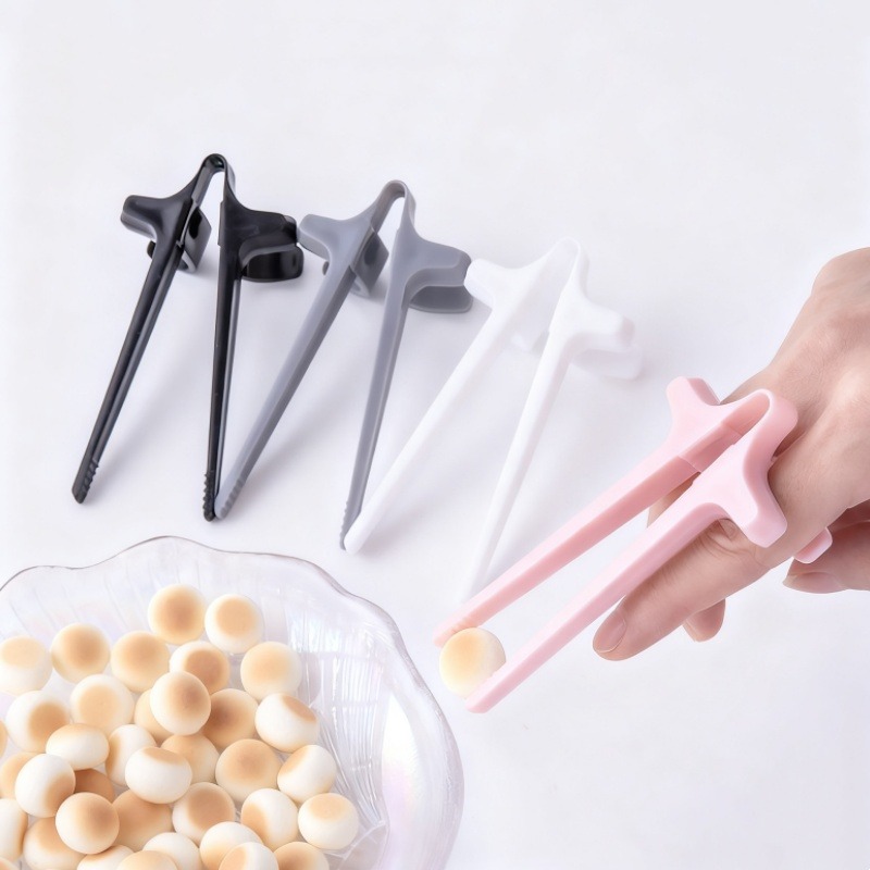 1 2 4個入り 怠け者用箸クリップ 食べ物ホルダー 手を使 - Snacks Food Video のレビューと価格